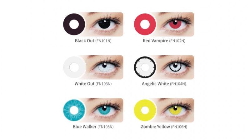 TIENDA COMPRAR LENTILLAS FANTASIA ONLINE ESPAÑA ECONÓMICAS BARATAS CALIDAD OPTICOS BELSO
LENTILLAS COLOR BLACK OUT RED VAMPIRE WHITE OUT ANGELIC WHITE BLUE WALKER ZOMBIE YELLOW