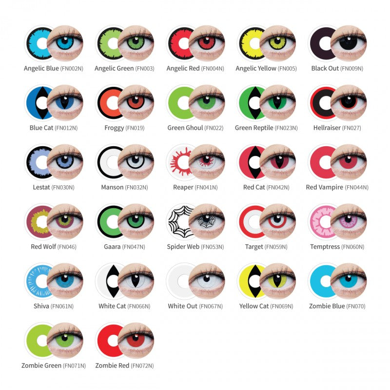 TIENDA COMPRAR LENTILLAS FANTASIA ONLINE ESPAÑA ECONÓMICAS BARATAS CALIDAD OPTICOS BELSO
LENTILLAS COLOR ANGELIC BLUE GREEN RED YELLOW BLACK OUT BLUE CAT FROGGY GREEN GHOUT REPTILE HELLTRAISER LESTAT MANSON REAPER RED CAT VAMPIRE RED WOLF GAARA SPIDER WEB TARGET TEMPTRES SHIVA WHITE CAT OUT YELLOW CAT ZOMBIE BLUE GREEN RED