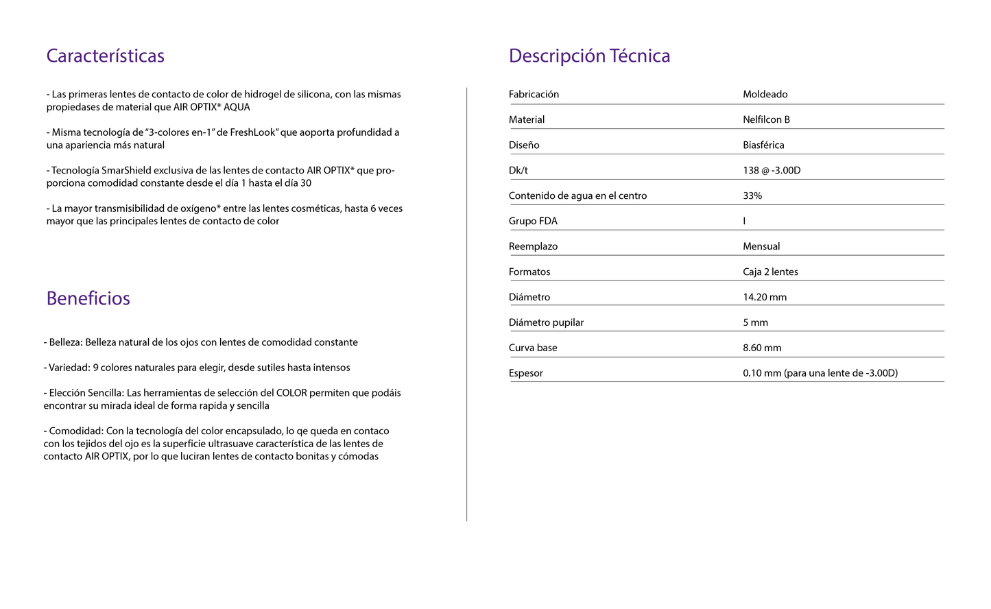 TIENDA COMPRAR LENTILLAS ONLINE ESPAÑA ECONÓMICAS BARATAS CALIDAD OPTICOS BELSO