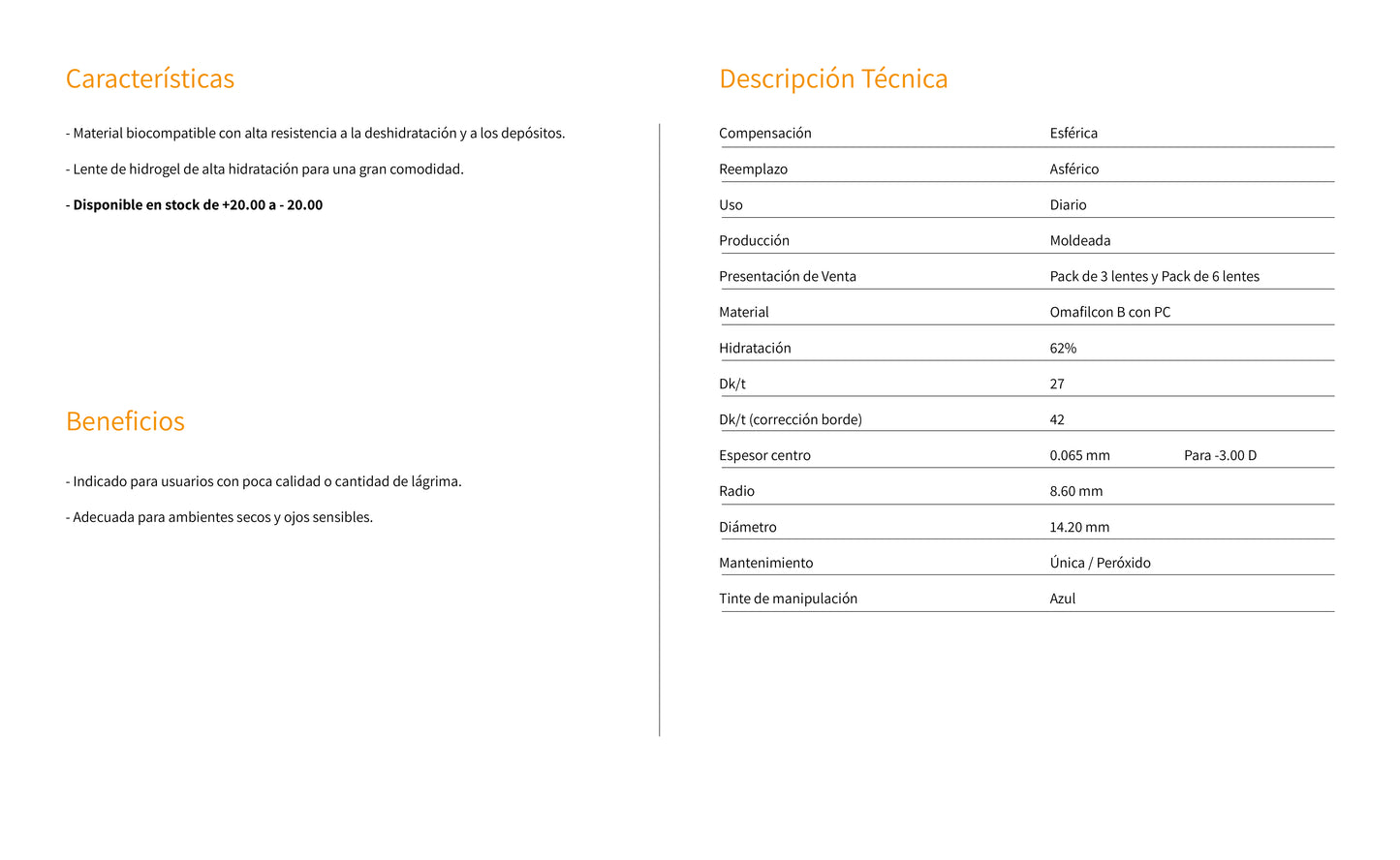 TIENDA COMPRAR LENTILLAS ONLINE ESPAÑA ECONÓMICAS BARATAS CALIDAD OPTICOS BELSO