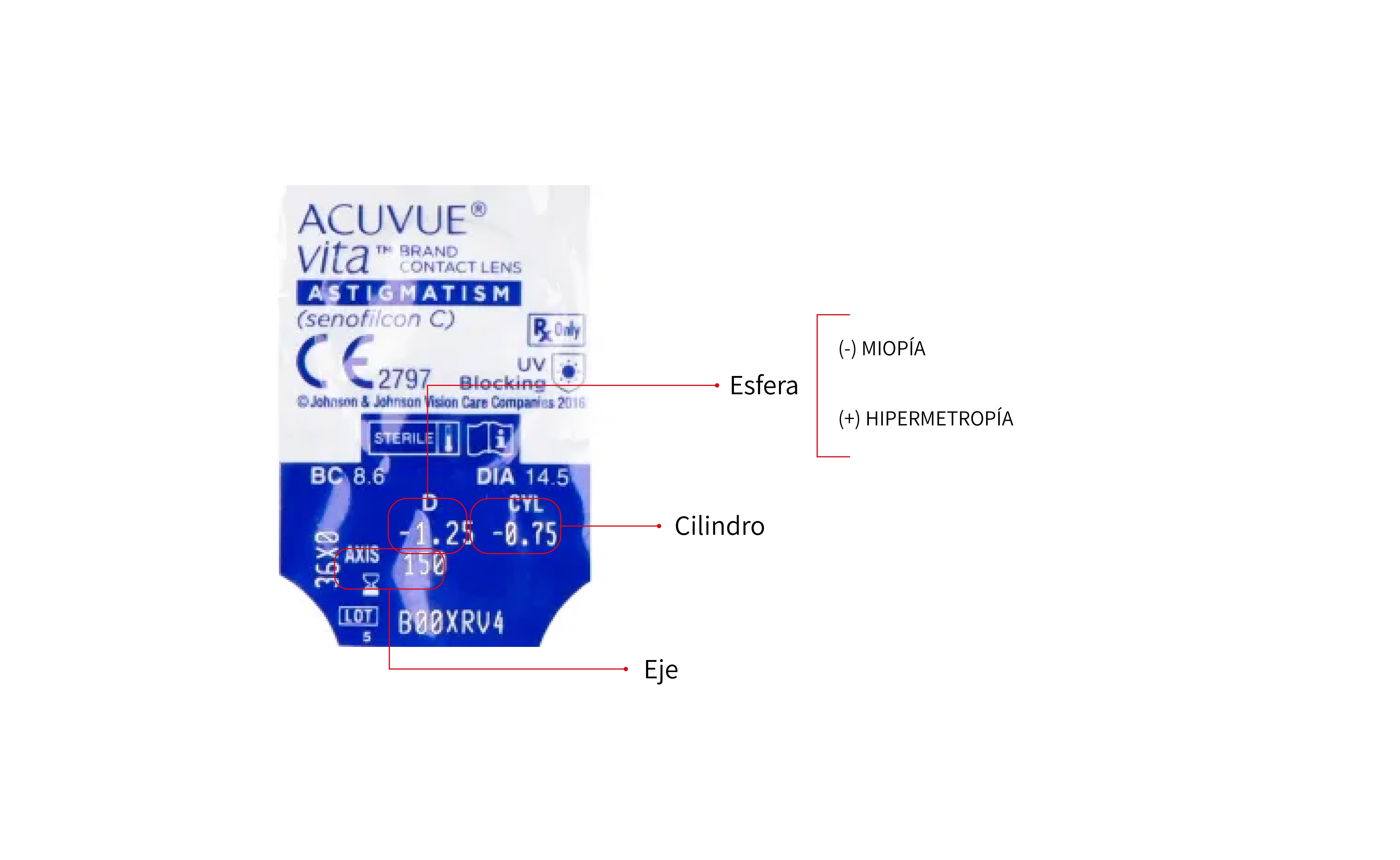 ACUVUE VITA ASTIGMATISMO BELSO
