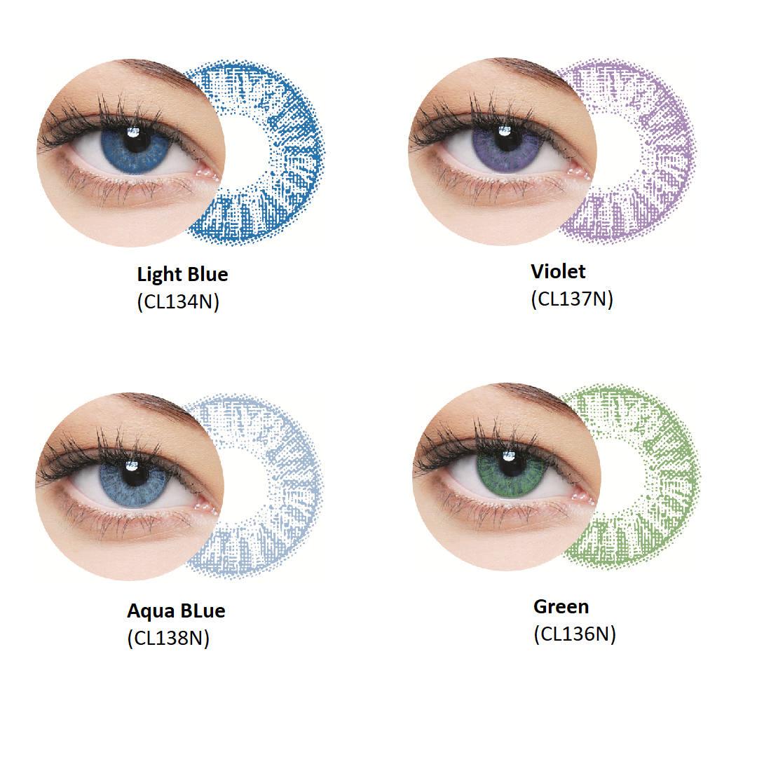 TIENDA COMPRAR LENTILLAS ONLINE ESPAÑA ECONÓMICAS BARATAS CALIDAD OPTICOS BELSO
LENTILLAS COLOR LIGHT BLUE VIOLET AQUA BLUE GREEN