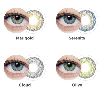 TIENDA COMPRAR LENTILLAS ONLINE ESPAÑA ECONÓMICAS BARATAS CALIDAD OPTICOS BELSO
LENTILLAS COLOR MARIGOLD SERENITY CLOUD OLIVE