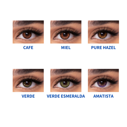TIENDA COMPRAR LENTILLAS ONLINE ESPAÑA ECONÓMICAS BARATAS CALIDAD OPTICOS BELSO
LENTILLAS COLOR CAFE MIEL PURE HAZEL AMATISTA VERDE ESMERALDA